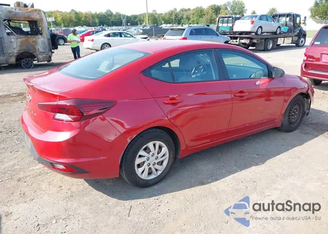 2019 Hyundai Elantra Se из США, поврежденный, VIN 5NPD74LF2KH497241